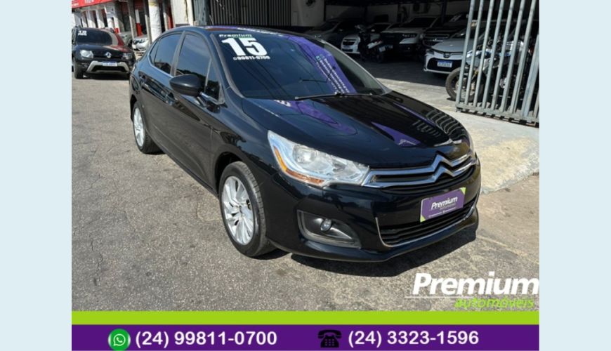 CITROËN C4 LOUNGE - PRETO - 2015 Foto 1 (Grande)