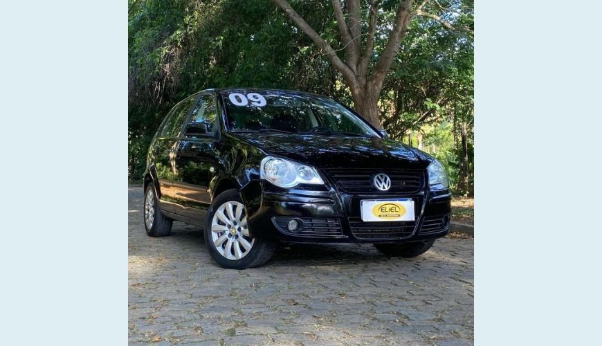 VOLKSWAGEN POLO 1.6 - PRETO - 2009 Foto 1 (Grande)