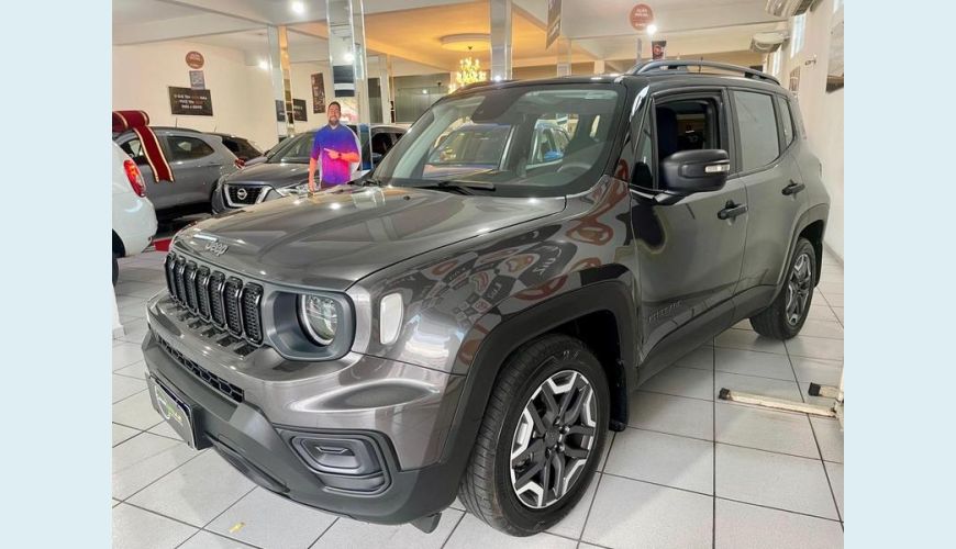 JEEP RENEGADE SPORT T270 FLEX - CINZA - 2025 Foto 1 (Grande)