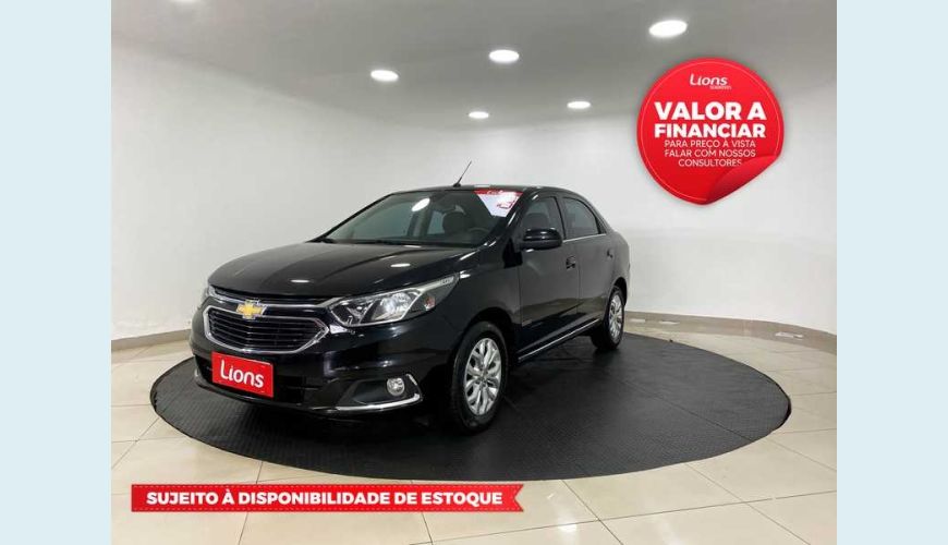 CHEVROLET COBALT ELITE 1.8 8V AUT. FLEX - PRETO - 2018 Foto 1 (Grande)