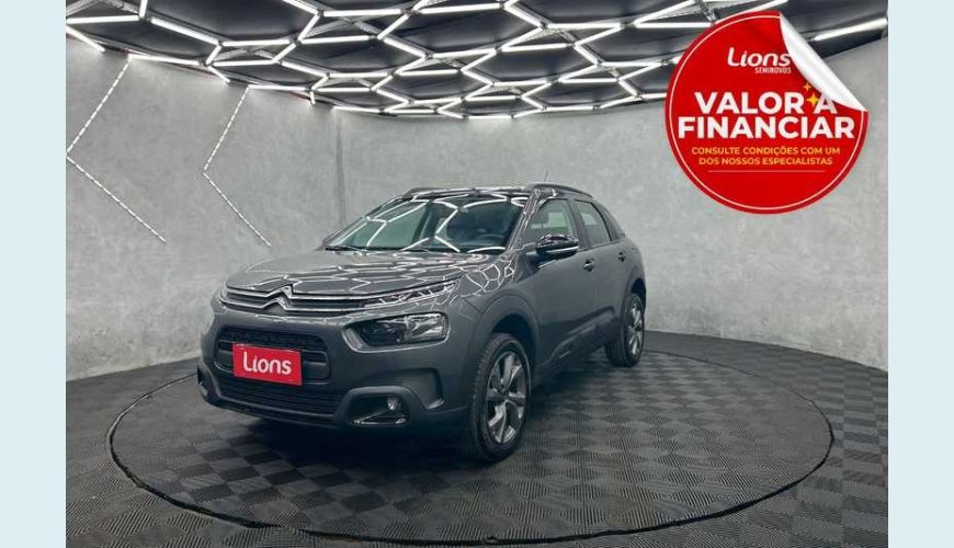 CITROËN C4 CACTUS 1.6 FEEL AUT. FLEX - CINZA - 2023 Foto 1 (Grande)