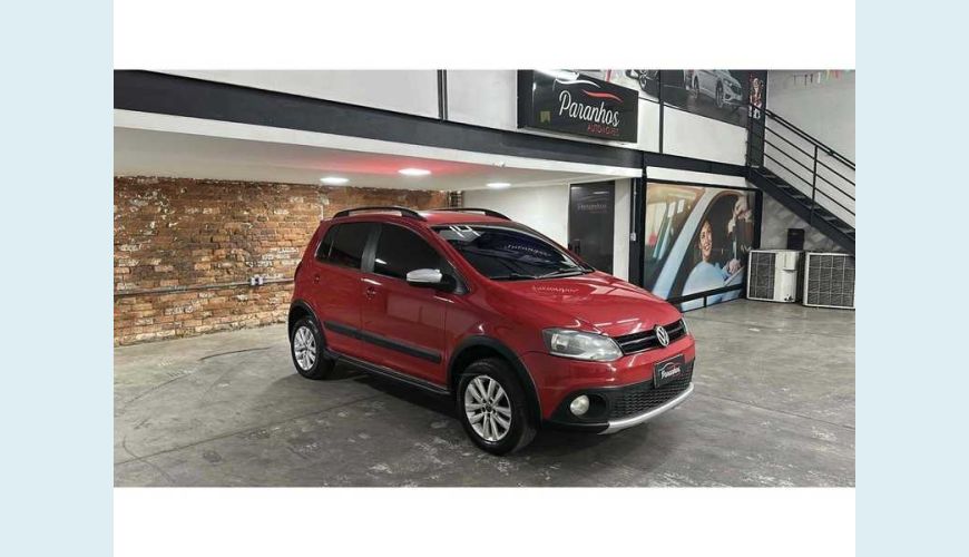 VOLKSWAGEN CROSSFOX 1.6 MI TOTAL FLEX - VERMELHO - 2014 Foto 1 (Grande)