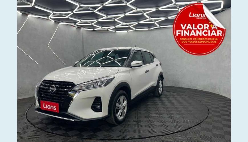 NISSAN KICKS ACTIVE 1.6 FLEX - BRANCO - 2024 Foto 1 (Grande)