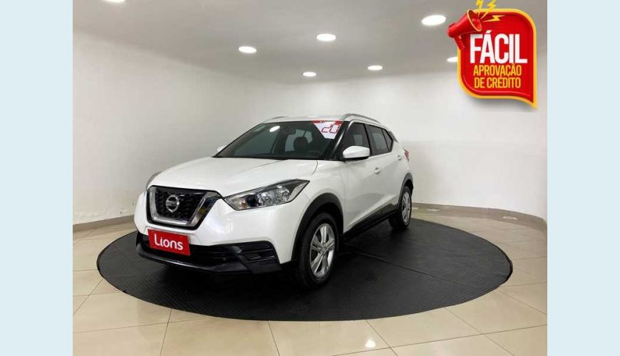 NISSAN KICKS 1.6 S FLEX - BRANCO - 2020 Foto 1 (Grande)