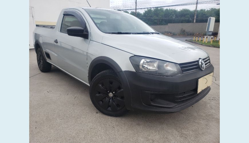 VOLKSWAGEN SAVEIRO 1.6 MI/ 1.6 MI TOTAL FLEX 8V - PRATA - 2015 Foto 1 (Grande)