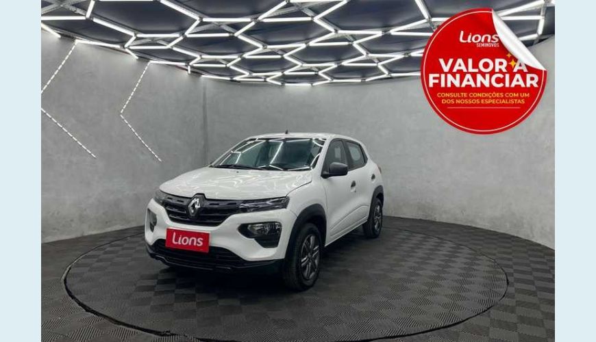 RENAULT KWID ZEN 1.0 12V SCE FLEX - BRANCO - 2024 Foto 1 (Grande)