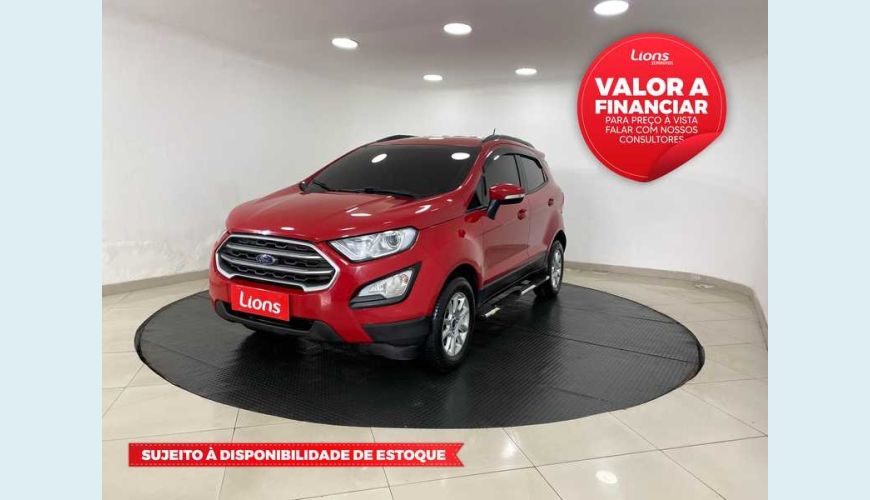 FORD ECOSPORT SE 1.5 AUT. FLEX - VERMELHO - 2018 Foto 1 (Grande)