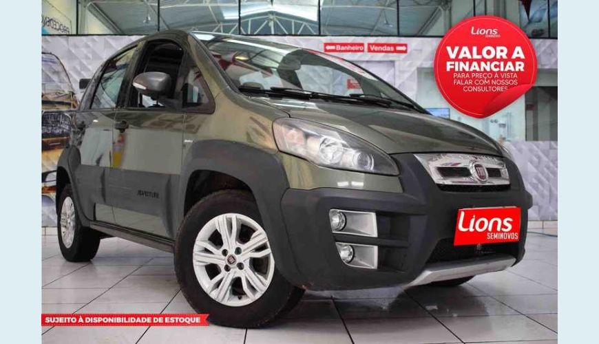 FIAT IDEA ADVENTURE 1.8 16V E.TORQ FLEX - VERDE - 2013 Foto 1 (Grande)
