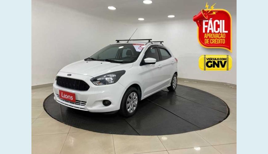 FORD KA 1.0 SE PLUS FLEX - BRANCO - 2018 Foto 1 (Grande)
