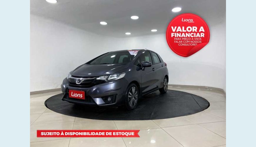HONDA FIT 1.5 16V EXL CVT FLEX - CINZA - 2015 Foto 1 (Grande)
