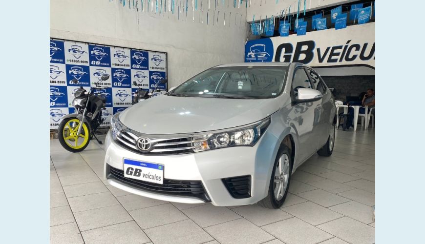 TOYOTA COROLLA GLI 1.8 FLEX 16V AUT. - PRATA - 2017 Foto 1 (Grande)
