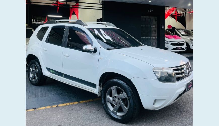 RENAULT DUSTER DYNAMIQUE 1.6 FLEX 16V MEC. - BRANCO - 2014 Foto 1 (Grande)