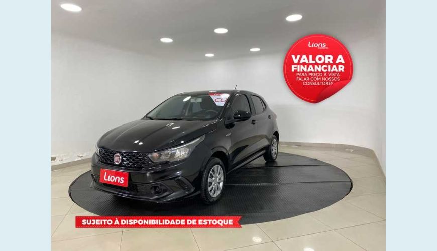 FIAT ARGO DRIVE 1.0 FIREFLY FLEX - PRETO - 2020 Foto 1 (Grande)