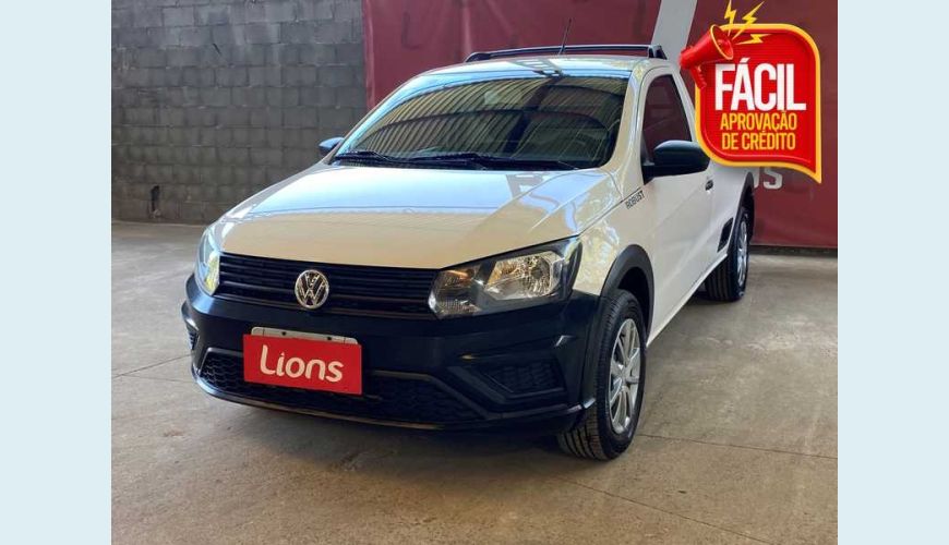 VOLKSWAGEN SAVEIRO ROBUST 1.6 MSI CS FLEX - BRANCO - 2018 Foto 1 (Grande)