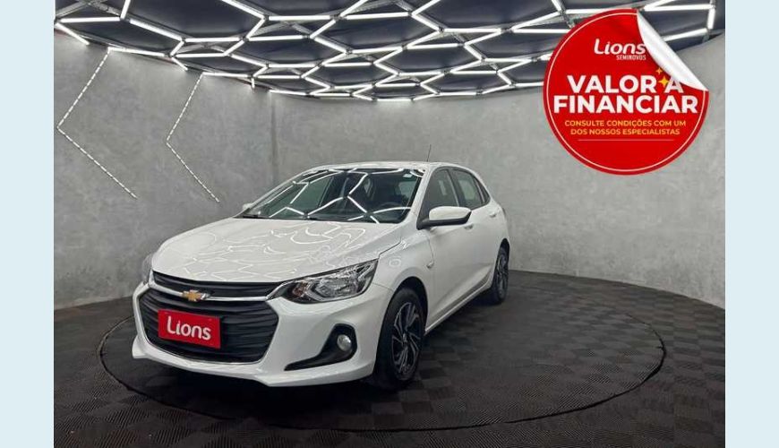 CHEVROLET ONIX LT 1.0 TURBO - BRANCO - 2024 Foto 1 (Grande)