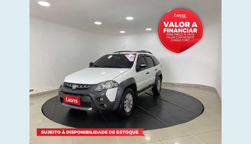 FIAT PALIO WEEKEND ADVENTURE 1.8 16V FLEX - BRANCO - 2014 Foto 1 (Grande)