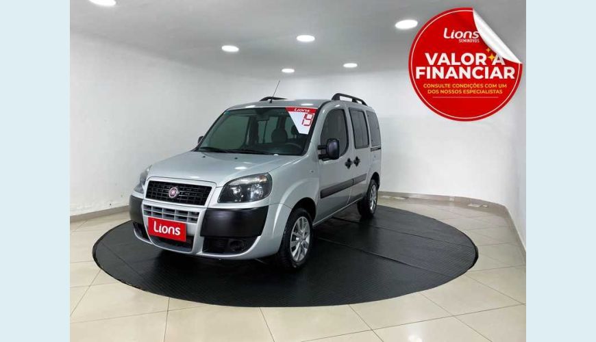 FIAT DOBLO ESSENCE 1.8 5L FLEX - PRATA - 2019 Foto 1 (Grande)