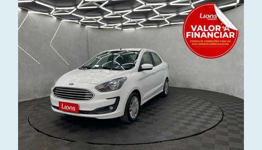 FORD KA SEDAN SE PLUS 1.5 12V AUT. FLEX - BRANCO - 2020 Foto 1 (Grande)