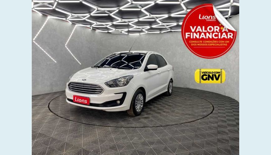 FORD KA SEDAN SE 1.5 12V FLEX - BRANCO - 2020 Foto 1 (Grande)