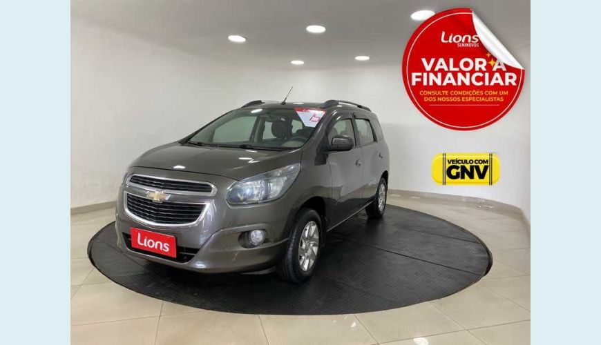 CHEVROLET SPIN LTZ 7S 1.8 FLEX - CINZA - 2015 Foto 1 (Grande)