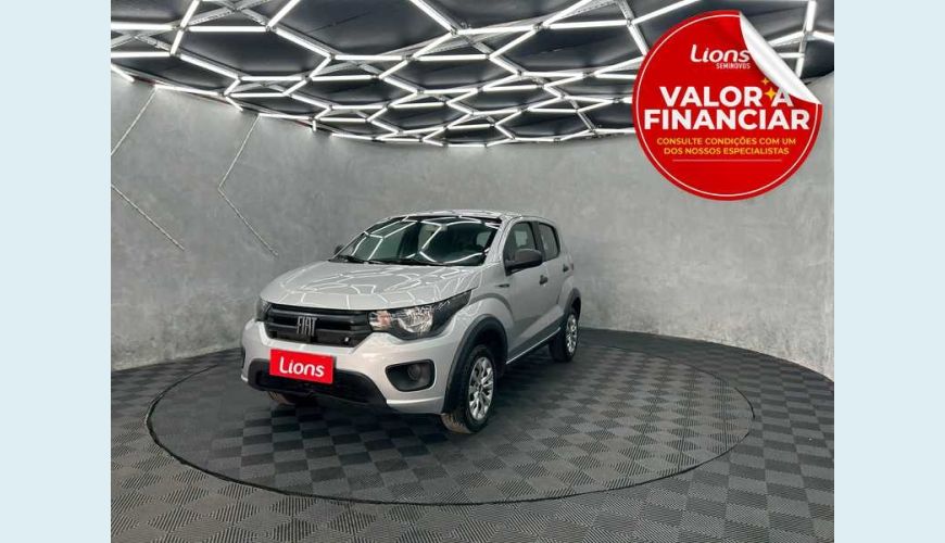 FIAT MOBI LIKE 1.0 FLEX - PRATA - 2021 Foto 1 (Grande)