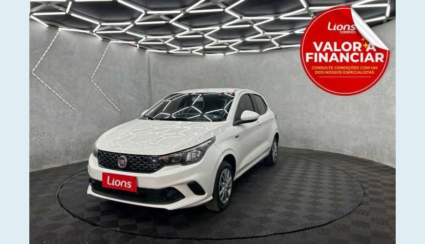 FIAT ARGO DRIVE 1.0 FIREFLY FLEX - BRANCO - 2020 Foto 1 (Grande)