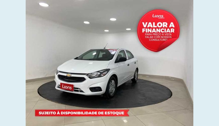 CHEVROLET ONIX 1.0 FLEX - BRANCO - 2020 Foto 1 (Grande)