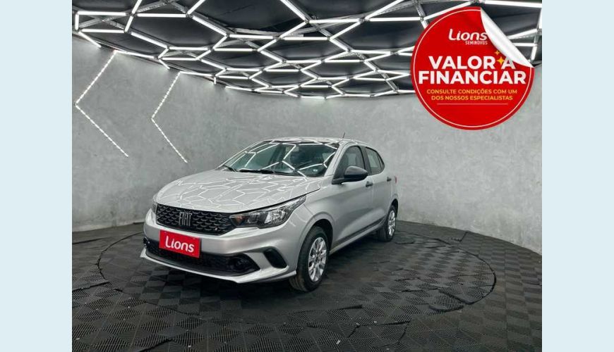 FIAT ARGO 1.0 FLEX - PRATA - 2021 Foto 1 (Grande)