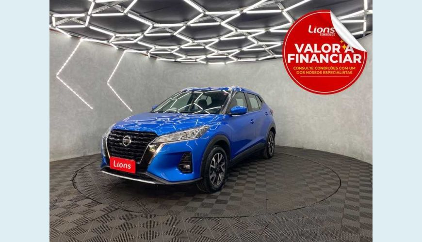 NISSAN KICKS SENSE 1.6 FLEX AUT. - PRETO - 2022 Foto 1 (Grande)