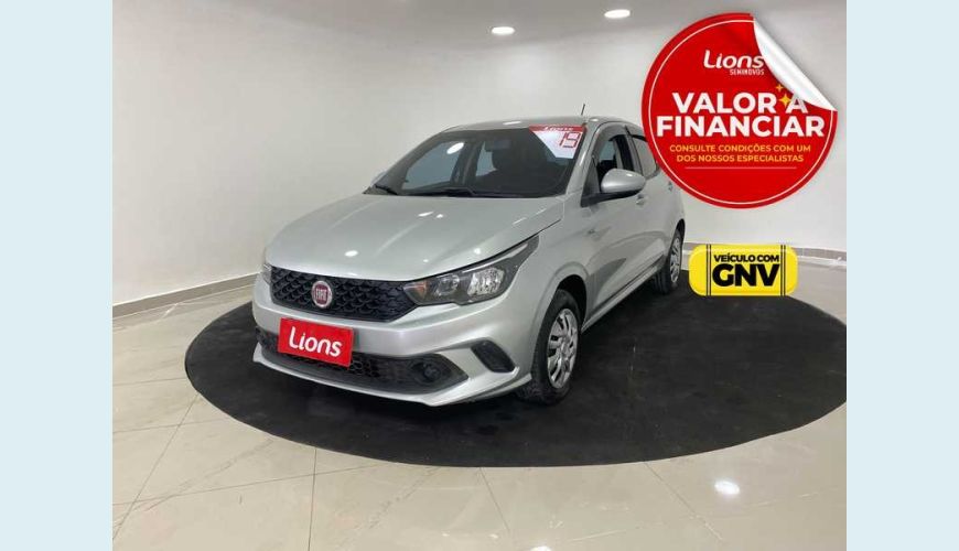 FIAT ARGO DRIVE 1.0 FIREFLY FLEX - PRATA - 2019 Foto 1 (Grande)