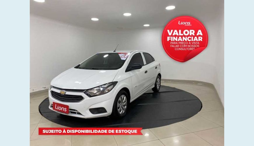 CHEVROLET ONIX 1.0 FLEX - BRANCO - 2020 Foto 1 (Grande)