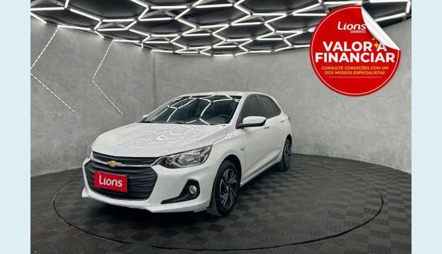 CHEVROLET ONIX LT 1.0 TURBO - BRANCO - 2024 Foto 1 (Grande)