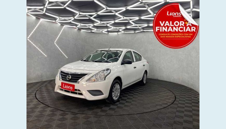 NISSAN VERSA V-DRIVE 1.0 DRIVE FLEX - BRANCO - 2021 Foto 1 (Grande)
