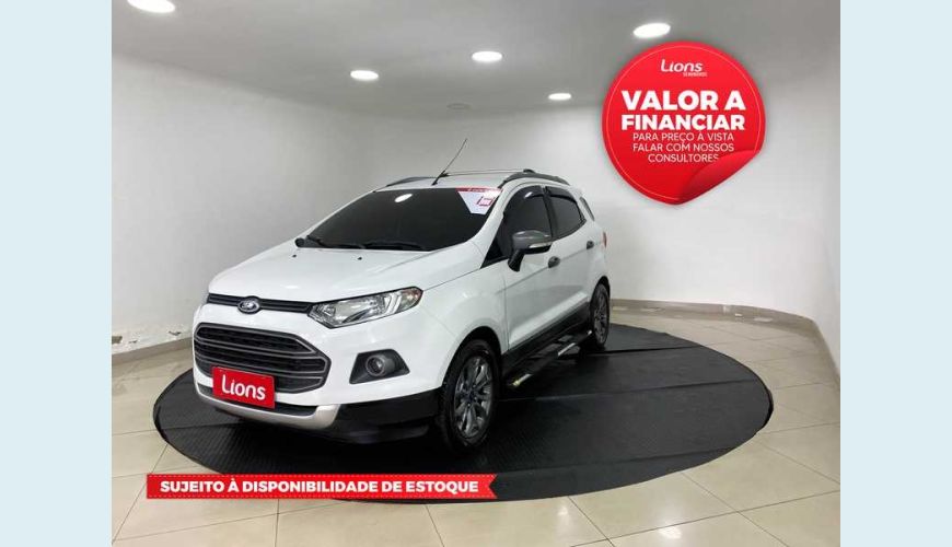 FORD ECOSPORT ECOSPORT FREESTYLE 1.6 16V FLEX - BRANCO - 2013 Foto 1 (Grande)