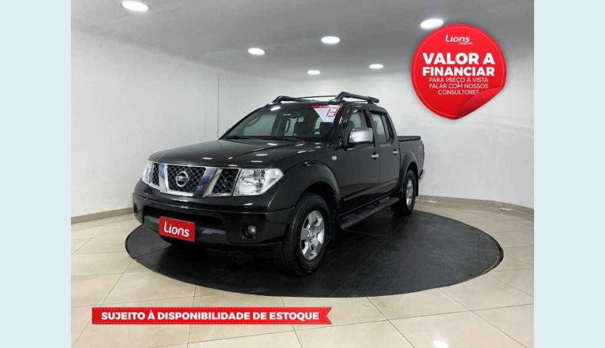 NISSAN FRONTIER XE 4X4 2.5 16V CD - PRATA - 2013 Foto 1 (Grande)