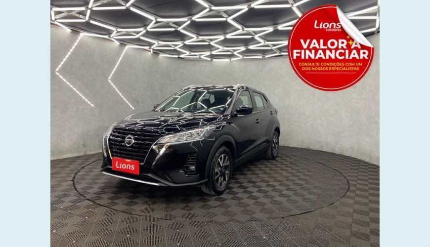 NISSAN KICKS SENSE 1.6 FLEX AUT. - PRETO - 2022 Foto 1 (Grande)