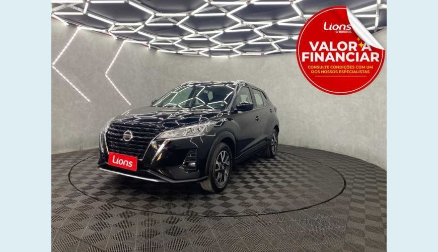 NISSAN KICKS SENSE 1.6 FLEX AUT. - PRETO - 2022 Foto 1 (Grande)