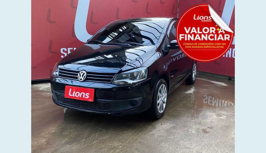 VOLKSWAGEN FOX 1.0 VHT FLEX 4P - PRETO - 2012 Foto 1 (Grande)