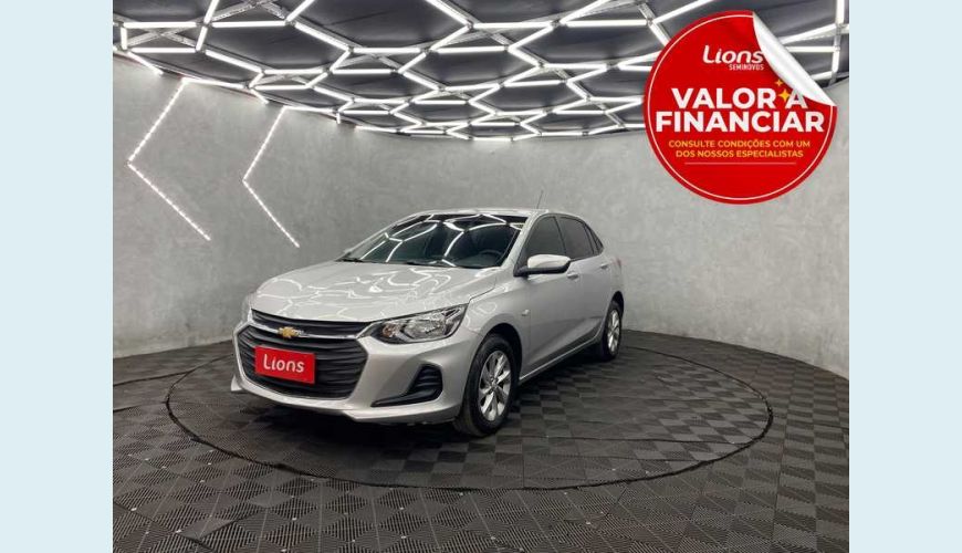 CHEVROLET ONIX LT 1.0 TURBO - PRATA - 2023 Foto 1 (Grande)