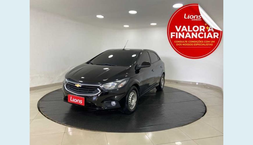 CHEVROLET ONIX 1.4 LT SPE/4 - PRETO - 2017 Foto 1 (Grande)