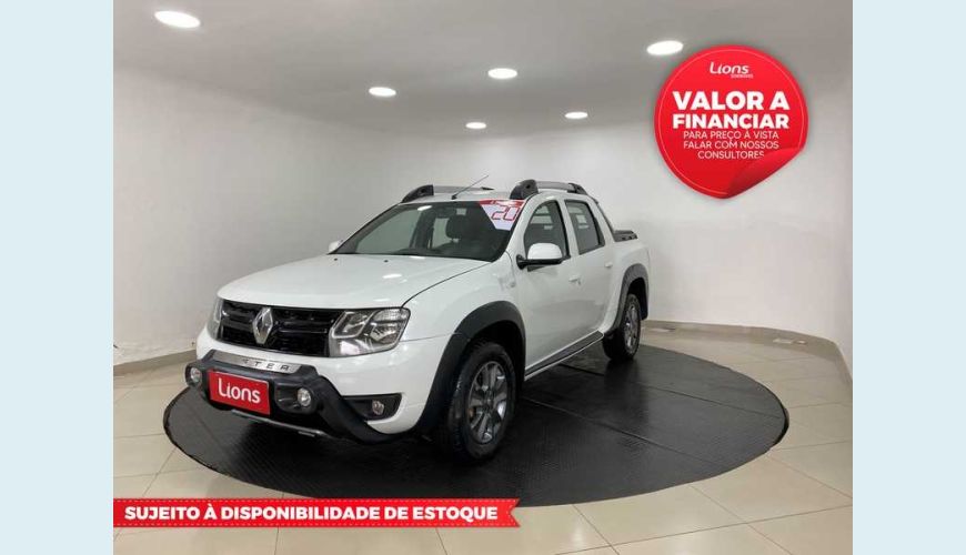 RENAULT DUSTER OROCH 2.0 16V DYNAMIQUE AUT. FLEX - BRANCO - 2020 Foto 1 (Grande)