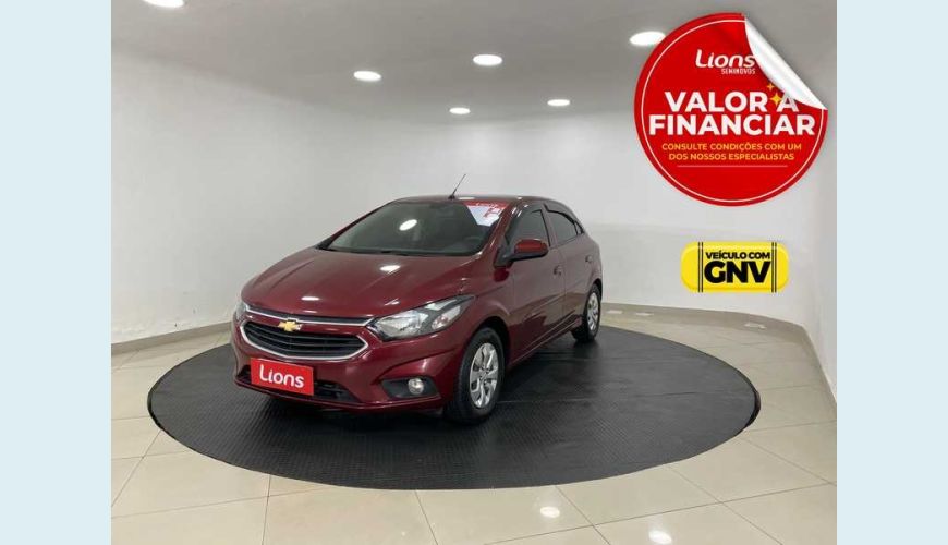 CHEVROLET ONIX 1.0 LT SPE/4 - VERMELHO - 2018 Foto 1 (Grande)