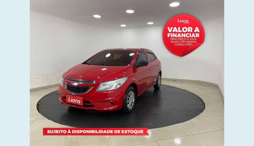 CHEVROLET ONIX 1.0 LT SPE/4 - VERMELHO - 2015 Foto 1 (Grande)