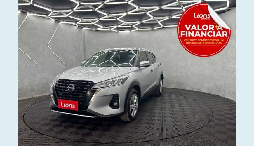 NISSAN KICKS ACTIVE 1.6 FLEX - PRATA - 2024 Foto 1 (Grande)