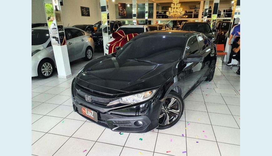 HONDA CIVIC SPORT CVT - PRETO - 2017 Foto 1 (Grande)