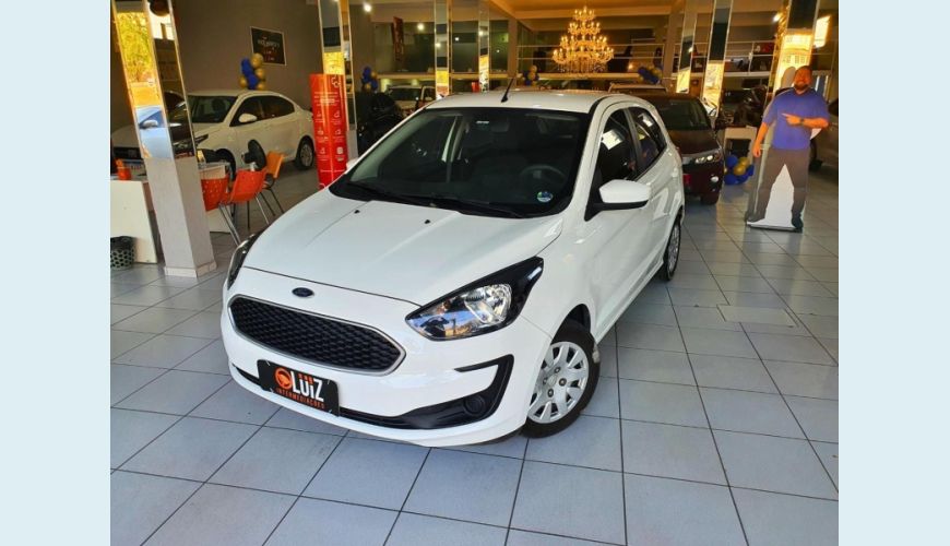 FORD KA 1.5 SE PLUS 12V FLEX 5P MEC. - BRANCO - 2020 Foto 1 (Grande)