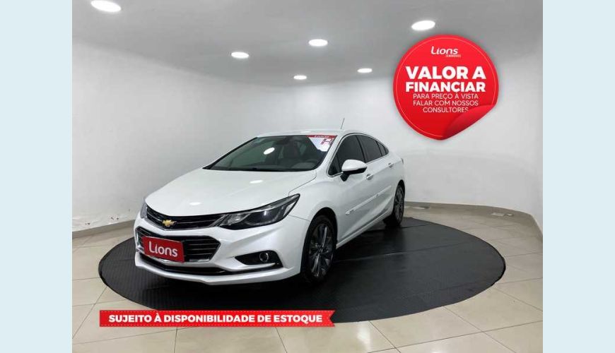 CHEVROLET CRUZE LTZ 1.4 16V ECOTEC AUT. FLEX - BRANCO - 2018 Foto 1 (Grande)