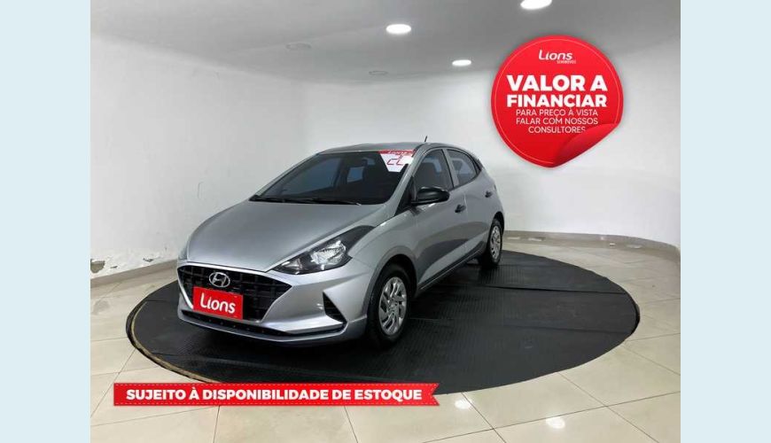 HYUNDAI HB 20 1.0 SENSE FLEX - PRATA - 2020 Foto 1 (Grande)