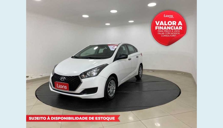 HYUNDAI HB 20S 1.0 UNIQUE FLEX - BRANCO - 2019 Foto 1 (Grande)