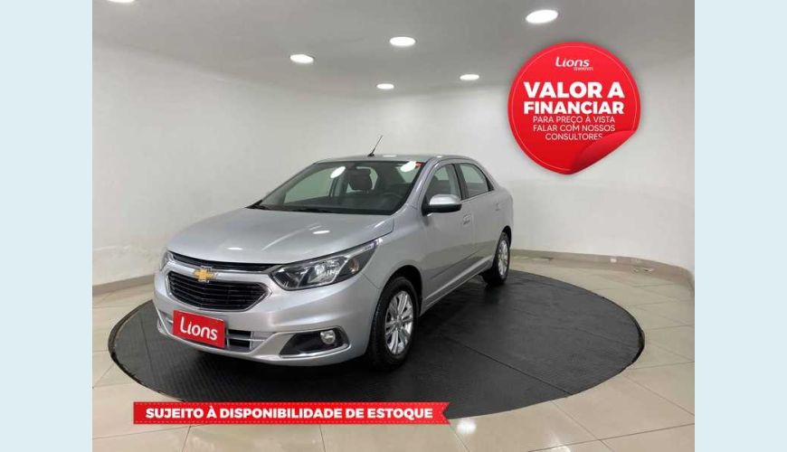 CHEVROLET COBALT LTZ 1.8 - PRATA - 2020 Foto 1 (Grande)